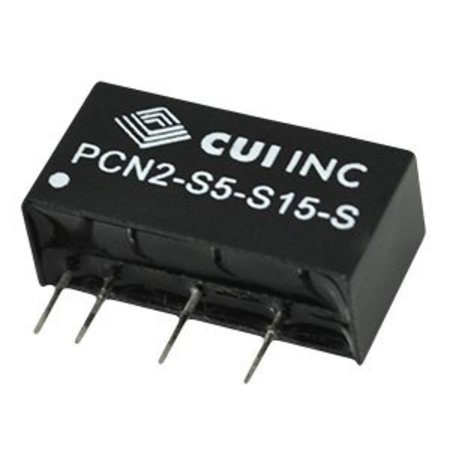 CUI INC DC to DC Converter, 5V DC to 15V DC, 2VA, 0 Hz PCN2-S5-S15-S